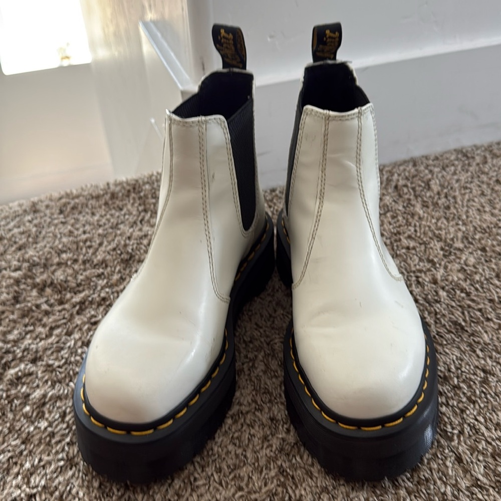 Dr. Martens platform Chelsea boots